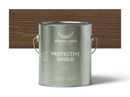 Woodlands Blokhut Beits Sepia Brown 2.5L - Afbeelding 1